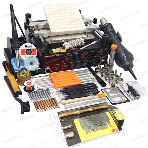 GORDAK 863 Full BGA Rework Solder Hot Air Gun Soldering Iron
