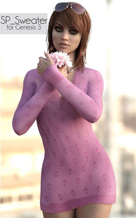 SP Sweater For Genesis 3 Female Render State