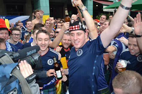 In Pictures Tartan Army Show The World Champions How To Prepare For A