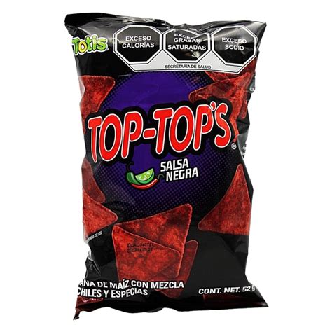 Top Tops Salsa Negra Totis 10 Piezas 400gr Shopee México