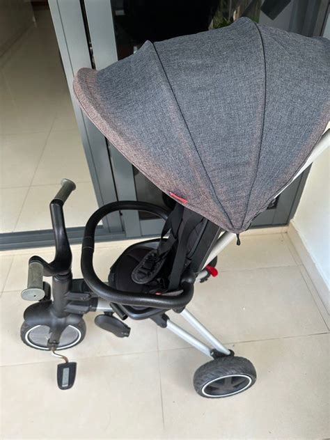 Q Play Nova Trike Black, Babies & Kids, Going Out, Strollers on Carousell