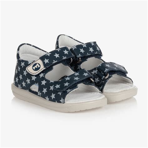 Falcotto by Naturino - Girls Gold Leather Sandals | Childrensalon