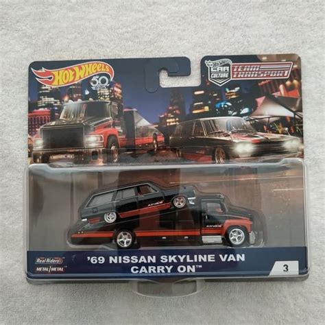 Jual Hotwheels Hot Wheels Team Transport Nissan Skyline Van Carry On Shopee Indonesia