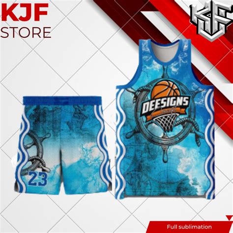 Deesigns 26 Basketball Jersey Full Sublimation High Quality Fabrics