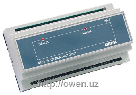 Модуль ввода аналоговый МВА8 купить в Ташкенте