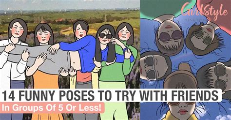 14 Funny Poses To Try With Your Friends In Groups Of 5 Or Less