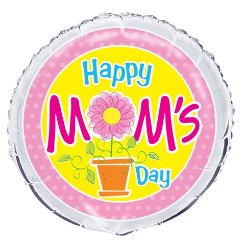 Foil Happy Mothers Day Balloon 18 In 1ct