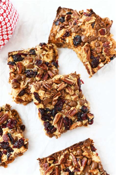 7 Layer Cranberry Magic Bars Sizzling Eats