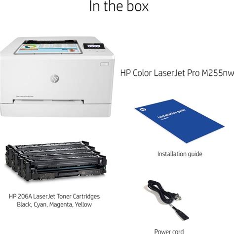 HP Color LaserJet Pro M255nw A4 Colour Laser Printer Buy, Best Price in ...