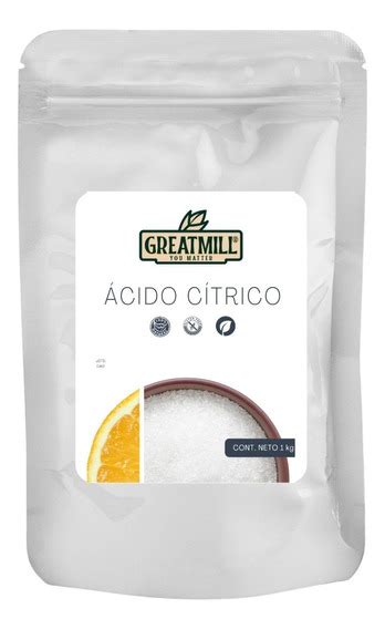 Acido Citrico Grado Alimenticio Weifang Kg Mercadolibre