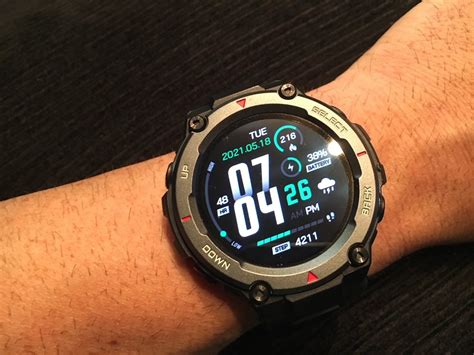 Gear Review Amazfit T Rex Pro Watch Amazfit Central