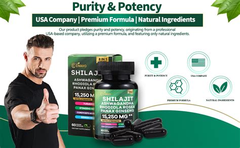 Amazon Shilajit Pure Himalayan 9000MG Ashwagandha 2000MG