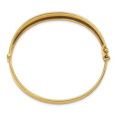 Textured Bangle Mccoy Goldsmith Jeweler