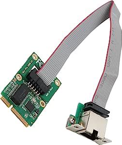 Sanpyl Tarjeta Mini Pci E Gigabit Ethernet Mbps Tarjeta