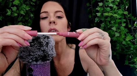 ASMR Playing W Makeup Personal Attention Makeup Mouth Sounds