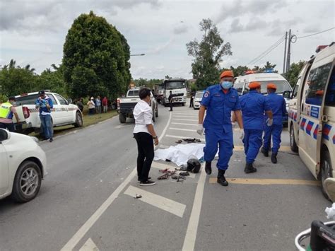 Seorang Maut Seorang Parah Nahas Dua Motosikal Utusan Borneo Online