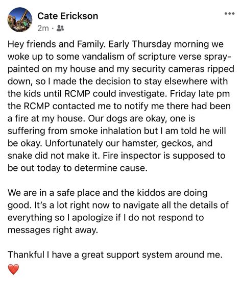 Cate Erickson, the main voice behind the Legacy Christian Academy ...