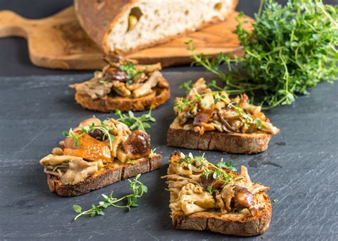 Mushrooms on Toast