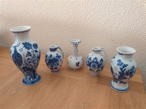 De Porceleyne Fles Delft Vase 5 Earthenware Catawiki