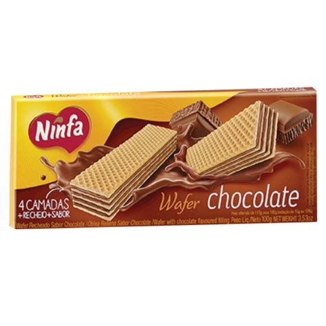 Wafer Ninfa 100gr Chocolate Rancho Box