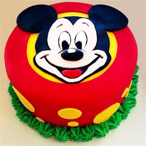 Fabulous Mickey Mouse Cake Myflowertree