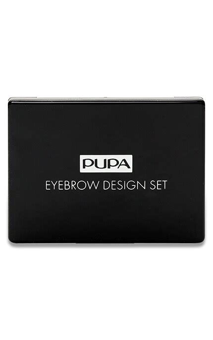 Набор для бровей Pupa Eyebrow Design Set Цветная пудра+Фиксирующий воск ...