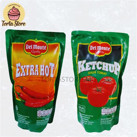 Jual Del Monte Saus Tomat Extra Hot Kg Shopee Indonesia