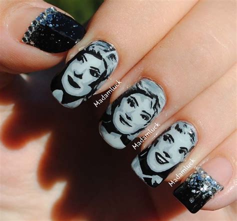 50s60s Women Ispired Nail Art Amanda Ss Madamluck Photo