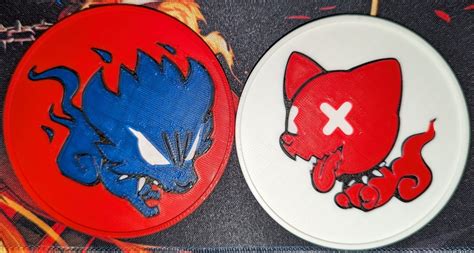 Pyro Pup Coasters by sanitywarped | Download free STL model ...