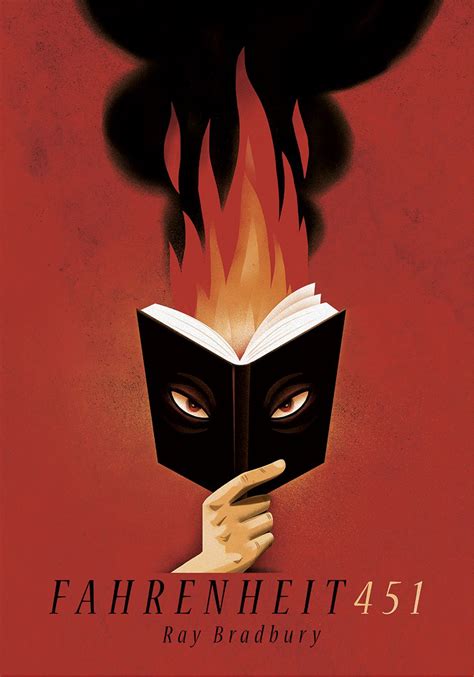 Fahrenheit 451 Pep Boatella Book Cover Design Book Cover Art