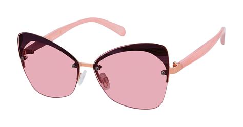 Nanette Lepore Nn279 Cat Eye Sunglasses In Rose And Rose Gold Pink Lyst