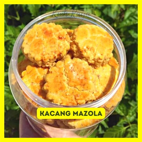 kacang mazola biskut kacang homemade kuih raya tradisional biskut