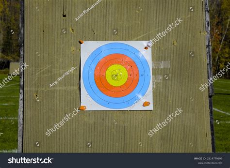Target Archery Goal Precision Sport Concentric Stock Photo 2214779699 ...