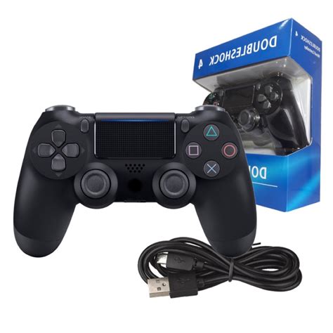 Controle Joystick Sem Fio Dualshock Ps Escorrega O Pre O