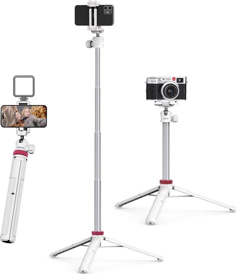 Amazon Ulanzi Mt 44 三脚 スマホ三脚 カメラ三脚 147cm 2in1スマホクリップデザイン 32cm 147cm 6