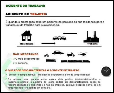 T Cnico Ocupacional O Que Acidente De Trajeto