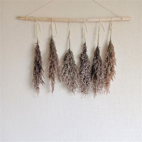 Dried Flower Wall Hanging - Etsy