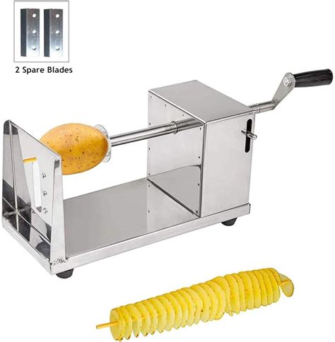 potato stainless steel kartoffel spiralschneider kartoffelschneider amazoncouk kitchen home