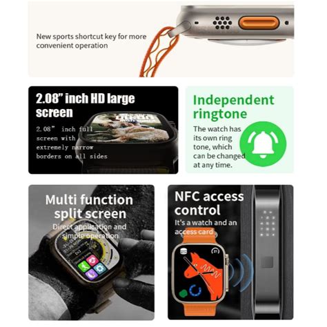 Smartwatch S8 Ultra Max με Παλμογράφο Μαύρο | G for Gadget