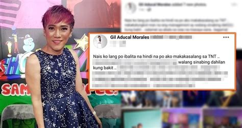 Comedian Ate Gay Revealed That He Was Not Able To Appear In Tawag Ng Tanghalan And The Staff Of