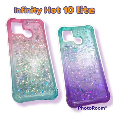 Forro Gel Escarchado Infinity Hot Lite Somos Tienda Fisic Mercadolibre