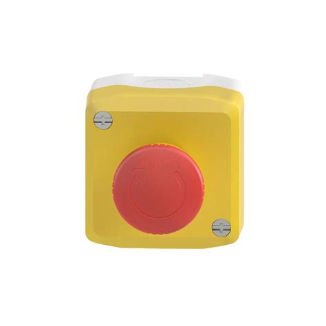 Buy Control Station Harmony XALD XALK Plastic Yellow Lid 1 Red