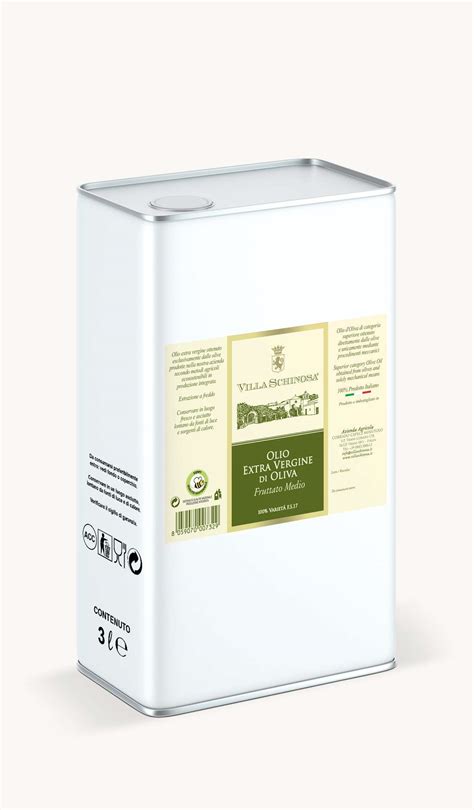 Extra Virgin Olive Oil Medium Fruity – Villa Schinosa