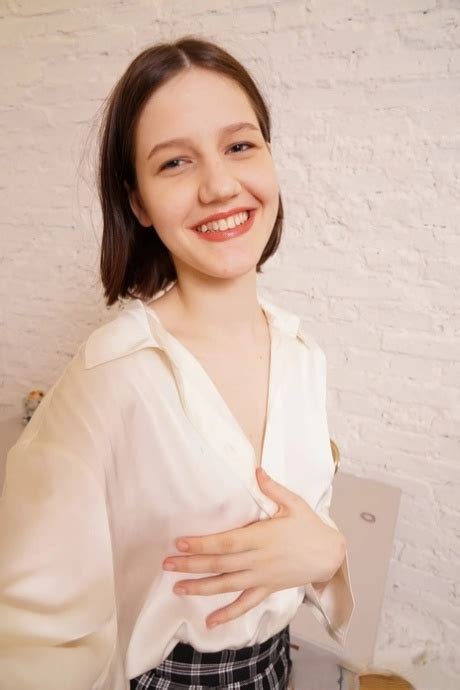 Gorgeous Amateur Takes Nude Selfies Showing Her Small Tits Her Lickable Clit CoedCherry