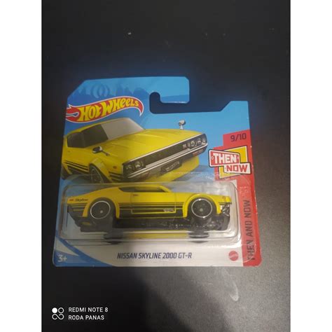 HOT WHEELS NISSAN SKYLINE 2000 GT R Shopee Philippines