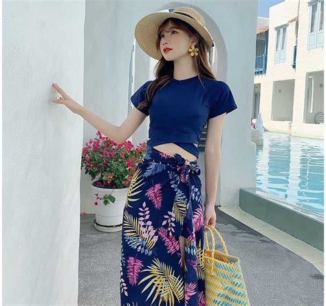 Surf Women S Swimsuit Three Piece Plus Size Bikini Korean Sexy Swimsuit Women S Slim Swimsuit