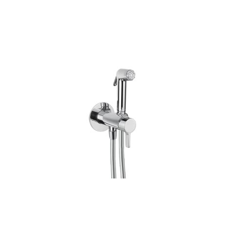 Single lever wc/bidet mixer with handshower. - Rubinetteria Bugnatese