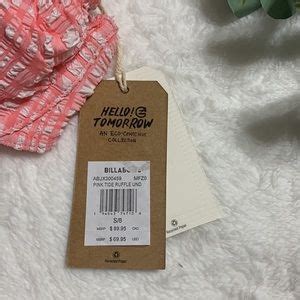 Billabong Swim Nwt Billabong Pink Tide Ruffle Underwire Bikini Top Poshmark
