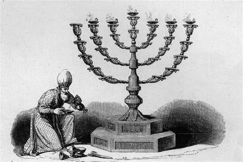 Golden Lampstand Of The Tabernacle Symbolism